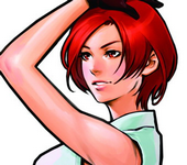 Retrato Vanessa The King of Fighters 2002 UM