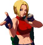 Victoria Blue Mary KOF 2002