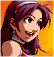 Retrato Athena Asamiya The King of Fighters 2003