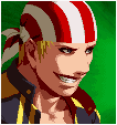 Retrato Billy Kane The King of Fighters 2003