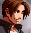 Retrato Kyo Kusanagi The King of Fighters 2003