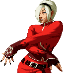 Retrato victoria Ash Crimson KOF 2003