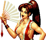 Retrato victoria Mai Shiranui KOF 94
