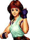 Retrato victoria Yuri Sakazaki KOF 94