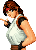 Retrato victoria Yuri Sakazaki KOF 95
