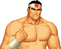 Retrato victoria Goro Daimon KOF '96