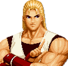 Retrato Andy Bogard The King of Fighters '97