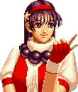 Retrato Athena Asamiya The King of Fighters '97