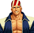 Retrato Billy Kane The King of Fighters '97