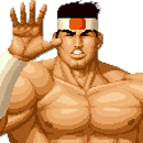 Retrato Goro Daimon The King of Fighters '97