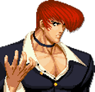 Retrato Iori Yagami The King of Fighters '97