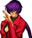 Retrato Orochi Shermie The King of Fighters '97