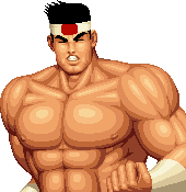 Retrato victoria Goro Daimon KOF '97