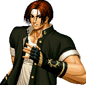 Retrato victoria Kyo Kusanagi KOF '97