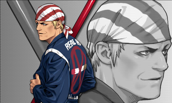 Retrato completo Billy Kane KOF Neowave