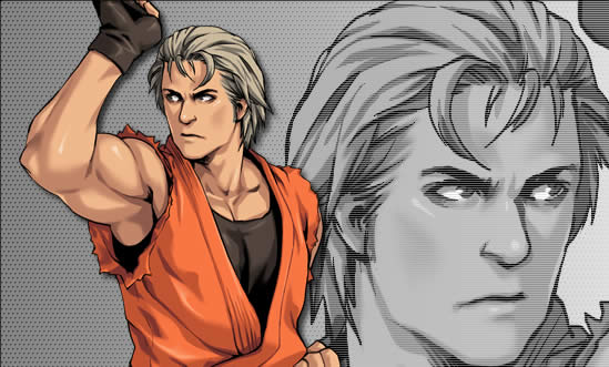 Retrato completo Ryo Sakazaki KOF Neowave