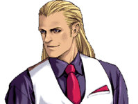 Retrato Geese Howard The King of Fighters Neowave