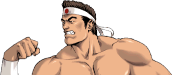 Retrato Goro Daimon The King of Fighters Neowave