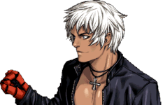 Retrato K' The King of Fighters Neowave