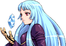 Retrato Kula Diamond The King of Fighters Neowave