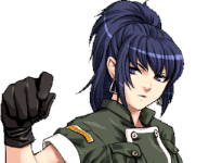 Retrato Leona Heidern The King of Fighters Neowave