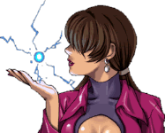 Retrato Orochi Shremie The King of Fighters Neowave