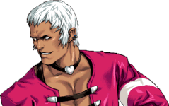 Retrato Orochi Yashiro The King of Fighters Neowave