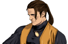 Retrato Robert García The King of Fighters Neowave
