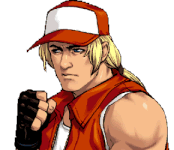 Retrato Terry Bogard The King of Fighters Neowave