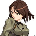 Retrato Whip The King of Fighters Neowave