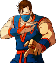 Retrato victoria Eiji Kisaragi KOF XI