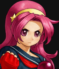 Retrato Athena Asamiya The King of Fighters XII