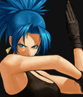 Retrato Leona Heidern The King of Fighters XII
