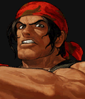 Retrato Ralf Jones The King of Fighters XII