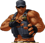 Artwork VS. Clark Still KOF XII