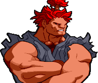Retrato Akuma Marvel Super Heroes Vs. Street Fighter