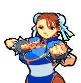 Retrato Chun-Li Clásica Marvel Super Heroes Vs. Street Fighter