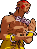 Retrato Hyper Combo Dhalsim