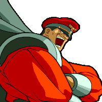 Retrato Hyper Combo M. Bison