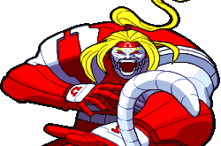 Retrato Omega Red Marvel Super Heroes Vs. Street Fighter