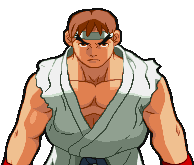 Retrato Ryu Marvel Super Heroes Vs. Street Fighter