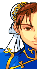 Retrato Chun-Li Marvel VS. CAPCOM: Clash of Super Heroes