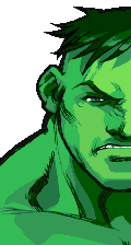 Retrato Hulk Marvel VS. CAPCOM: Clash of Super Heroes