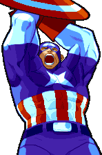 Retrato Captain America MvsC