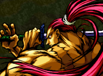 Retrato victoria Genjuro Samurai Shodown III