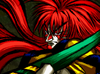 Retrato victoria Kyoshiro Samurai Shodown III