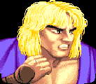 Retrato Ken Street Fighter II Turbo Hyper Fighting