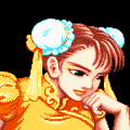 Retrato Chun-Li Street Fighter II TWW