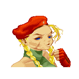Retrato Cammy Super Street Fighter II