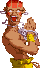 Retrato Hyper Combo Dhalsim